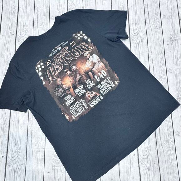 Snoop Dog Mount Westmore “BACC On Death Row“ Double Sided Shirt Mens Size X-Lg - Picture 4 of 5